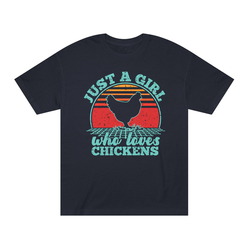 Just A Girl Who Loves Chickens T-Shirt