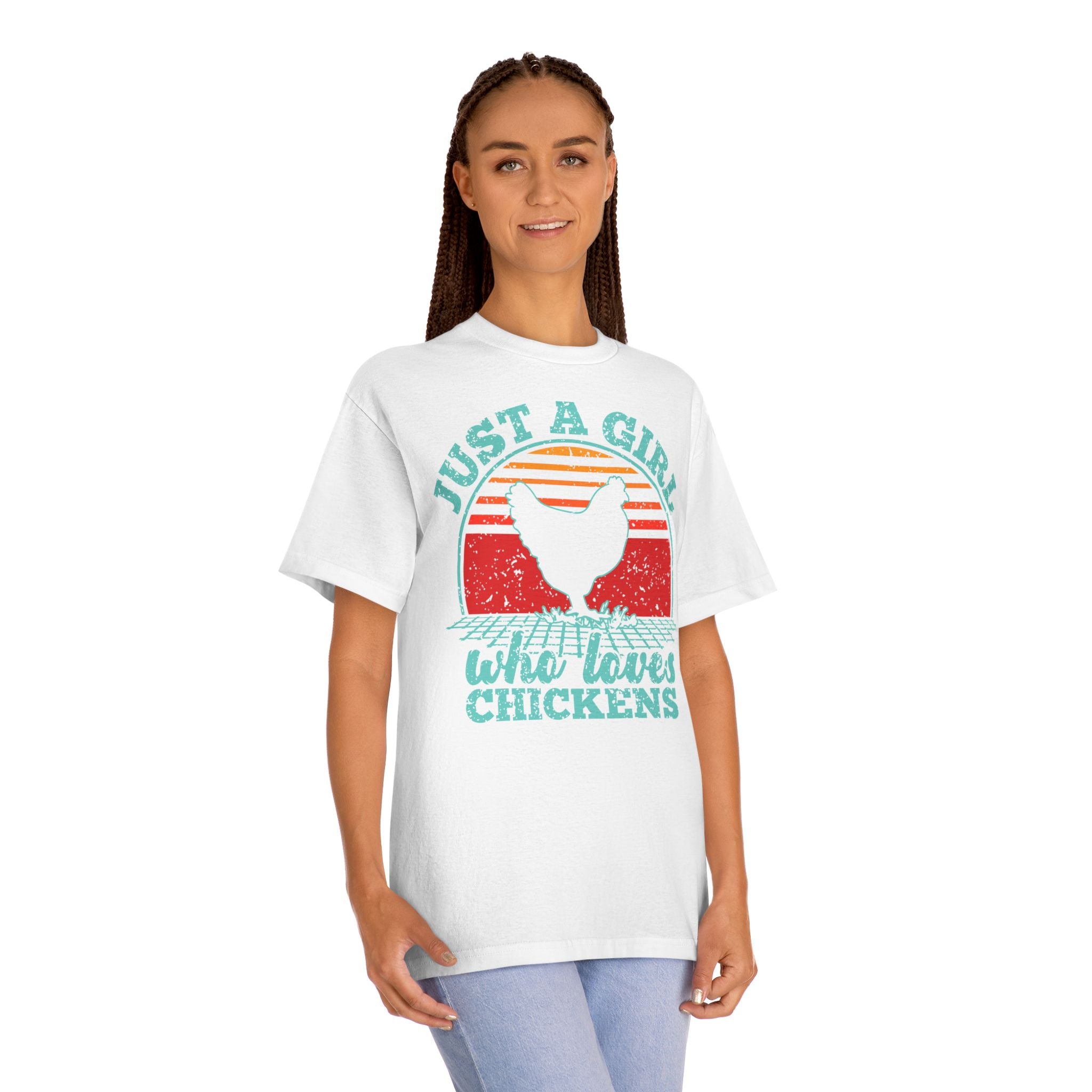 Just A Girl Who Loves Chickens T-Shirt