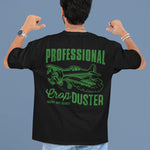 PROFESSIONAL Crop DUSTER SILENT BUT DEADLY T-shirt (backprint)