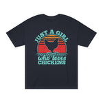 Just A Girl Who Loves Chickens T-Shirt