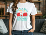 Just A Girl Who Loves Antelopes T-Shirt — Vintage Retro Wildlife Tee