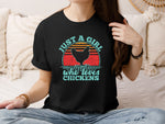 Just A Girl Who Loves Chickens T-Shirt